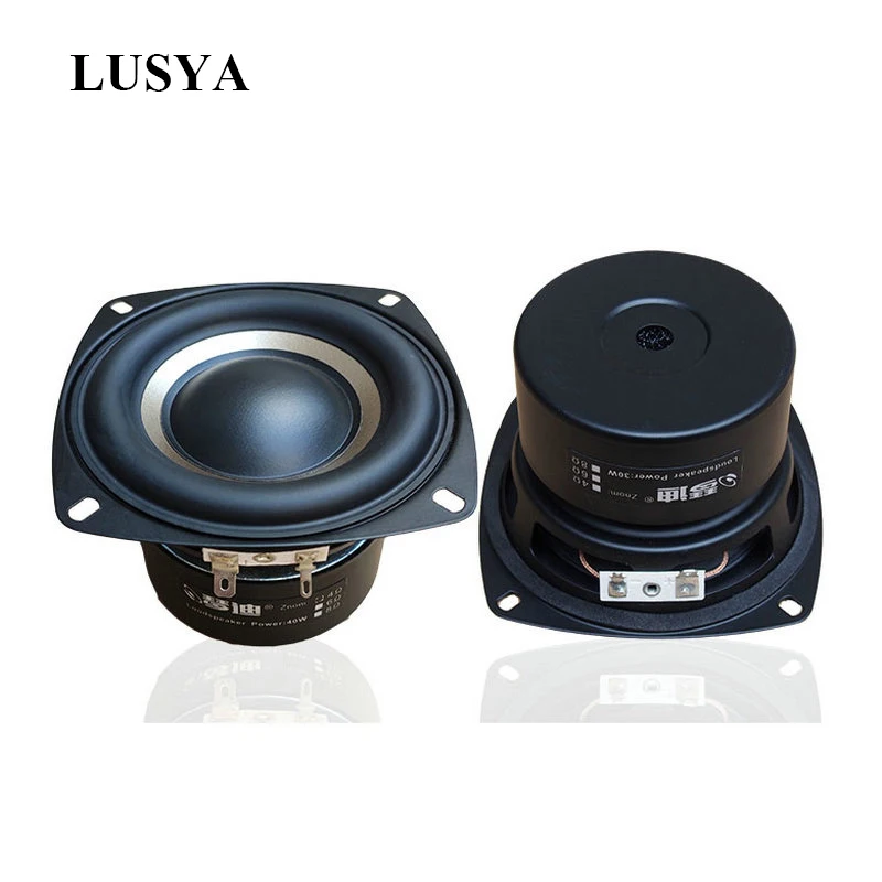 

1pcs 4 inch HIFI Subwoofer speaker 4ohm 100W 4-layer voice coil subwoofer speaker 4 6 8 ohm T0958