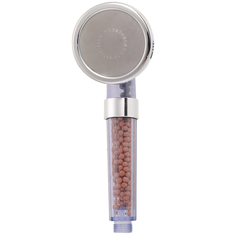 High Pressure Shower Head 3 Mode Adjustable Filtered Lonic Stone Stream Water Saving Anion Relaxed SPA Improve Skin Health