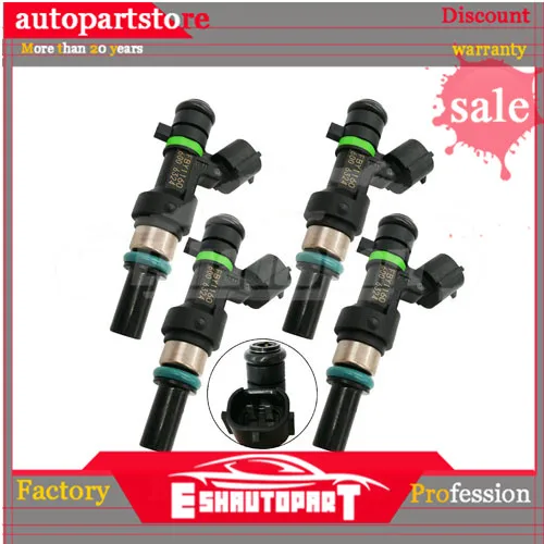 4PCS/LOT Original Fuel Injector FBY1160 16600-ED000 For Nissan 2009-2011 Versa 1.6L-L4 HR16DE