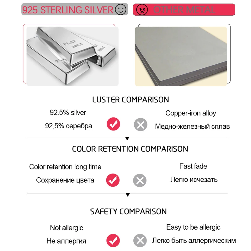 1 шт. женская подвеска из серебра 925 пробы|Шармы| |