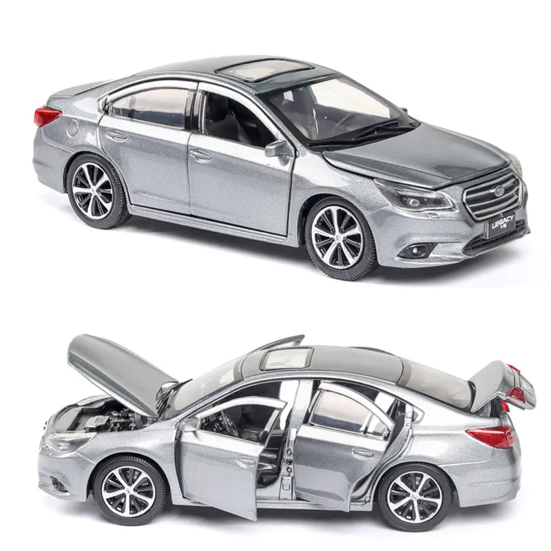 1:32 Subaru Legacy модель автомобиля литая игрушка модель автомобиля звук и светильник детская игрушка коллекционные вещи