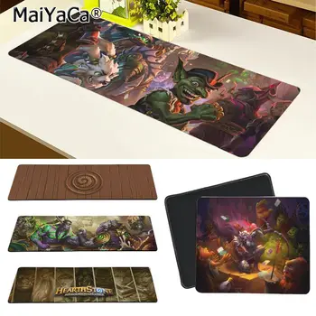 

MaiYaCa Top Quality Hearthstone Silicone large small Pad to Mouse Game Free Shipping Large Mouse Pad Keyboards Mat