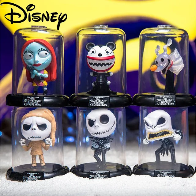 Disney Blind Box The Nightmare Before Christmas Halloween Figures Jack Sally Action Figure Pvc Anime Model Mystery Box Toys Gift 1