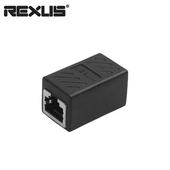 

REXLIS RJ45 Female to Female Network Ethernet LAN Connector Adapter In-line Coupler Extender Cat7/Cat6/Cat5e 8P8C Network Jack