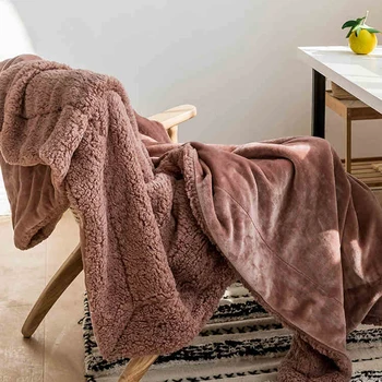 

FSISLOVER 2020 INS Thicken Double Layer Coral Fleece Infant Swaddle Envelope Stroller Wrap For Soft Flannel Bedding Blankets