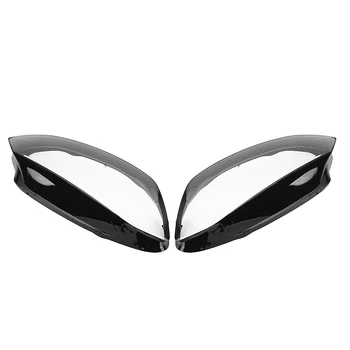 

2x MK7 Plastic Car Front Headlight Headlamp Lens Cover Trim Shell For VW For Golf MK7 2014 2015 2016 2017 Headlight Lens Cover
