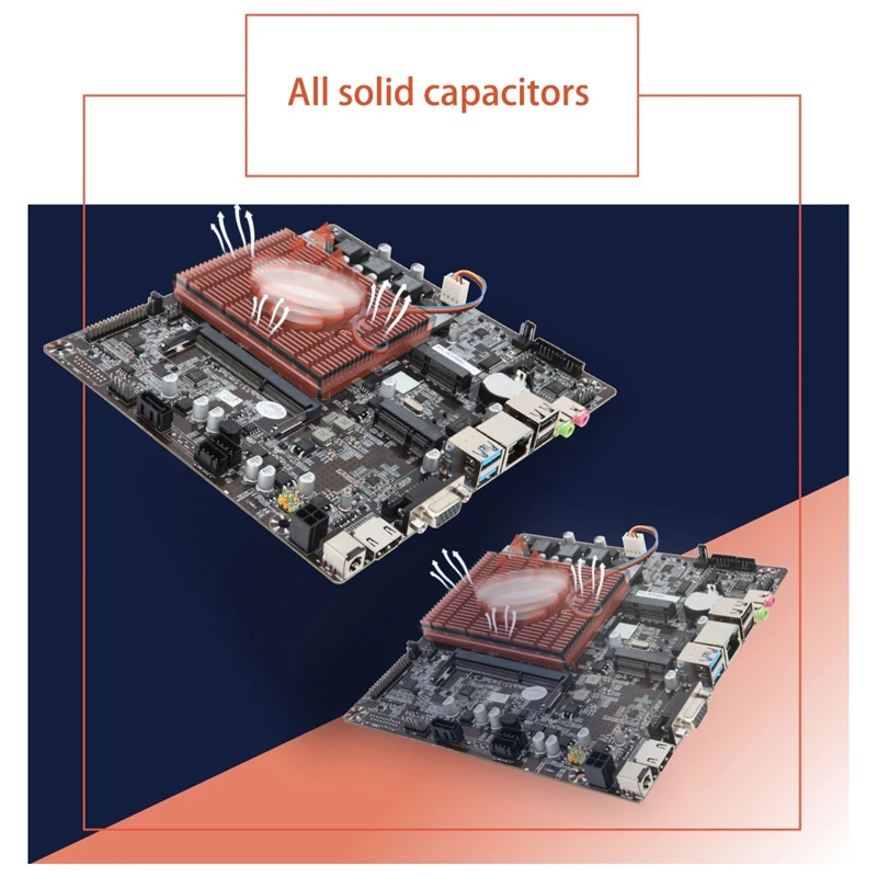 Embedded Computer Industrial Control Motherboard For  Core I3-4100U DDR3 SATA RAM Thin ITX All-In-One Motherboard gaming pc motherboard