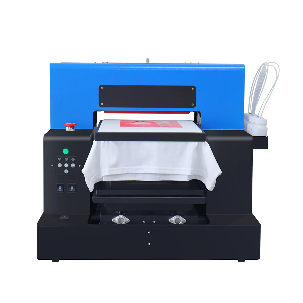 Automatic A3 DTG Printer Flatbed T-Shirt Printing Machine Direct to Garment  Printers with Textile Ink for Canvas Bag Shoe Hoodie - AliExpress