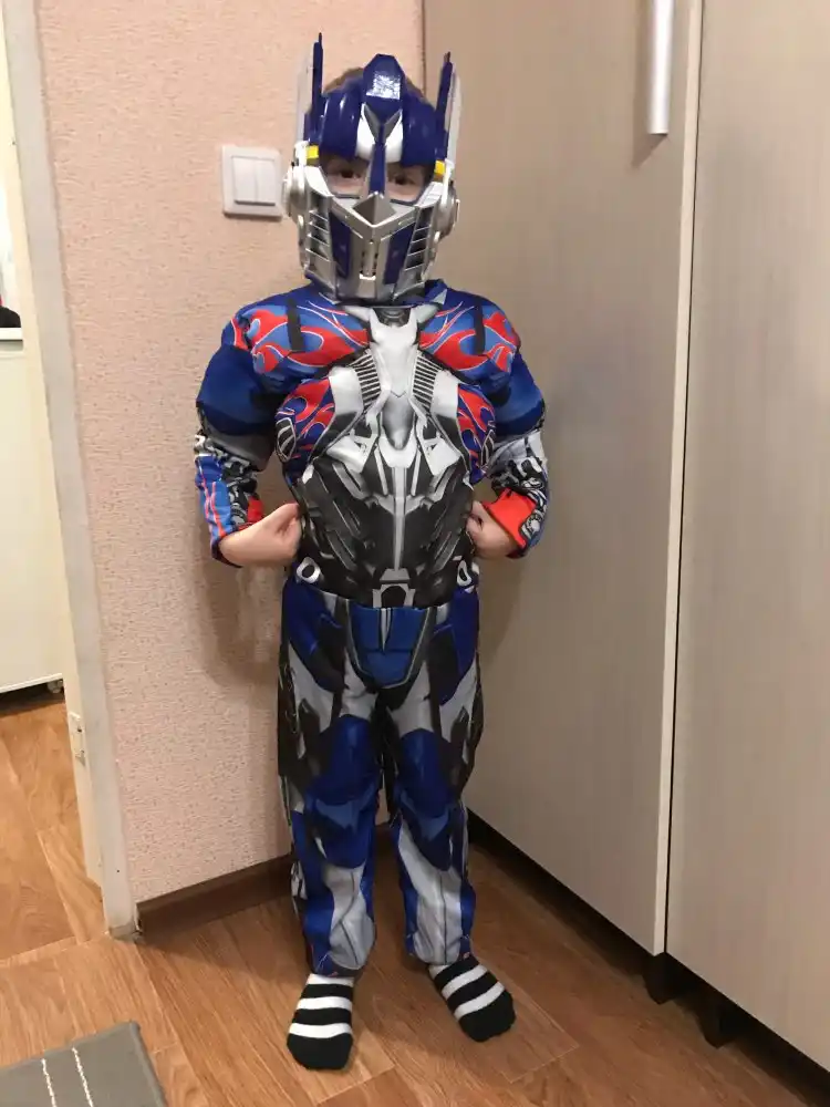 Boys Transformers Optimus Prime Bumblebee Muscle Costume Child Halloween New Year Cosplay Fancy Dress Aliexpress