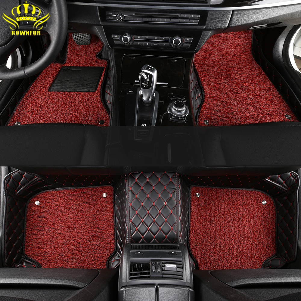 Автомобильные коврики для Toyota Land Cruiser 100200 Prado 120 Camry Corolla RAV4 Mark Yaris Prius Highlander Fortuner Tapis