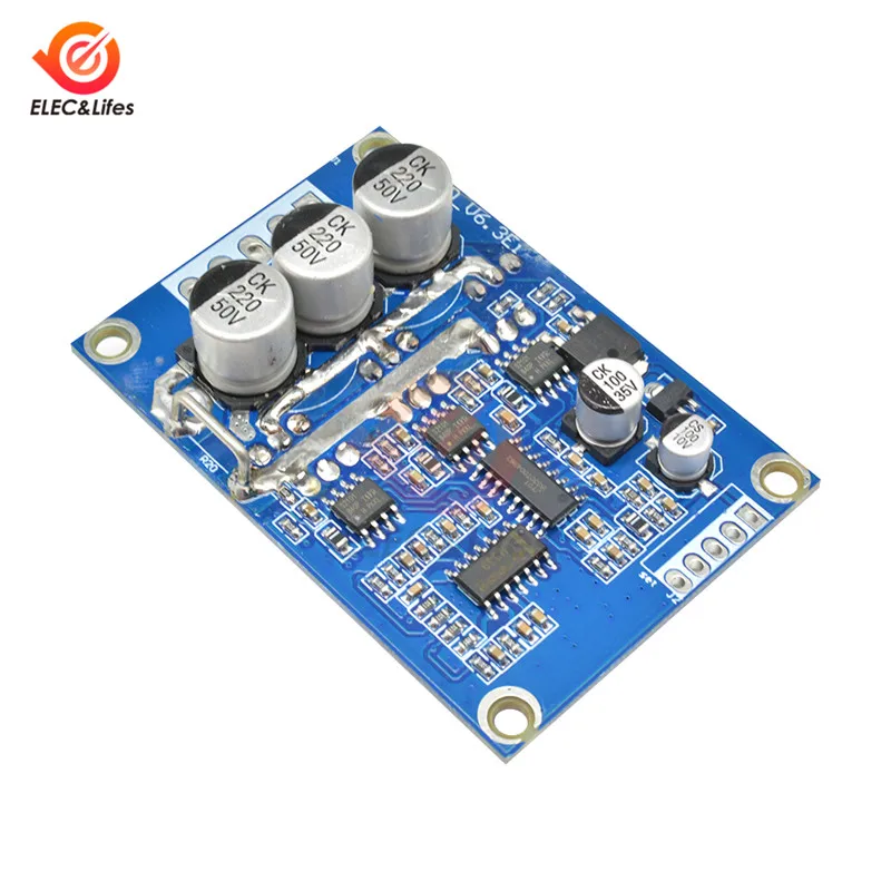 PWM DC 12V-36V 500W Brushless Motor Speed Controller Switch Driver Board L2KD 