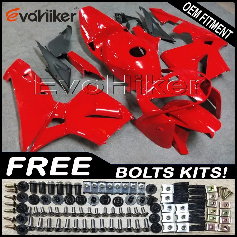 Пользовательские мотоциклетные пластиковые крышки для CBR600RR 2005-2006 F5 05 06 ABS обтекатель мотоциклетные панели литьевая форма черный+ подарки