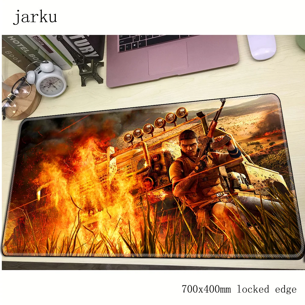 Far cry геймерский коврик для мыши 700x400X3 мм игровой коврик для мыши большой модный ноутбук аксессуары для ПК ноутбук padmouse эргономичный коврик