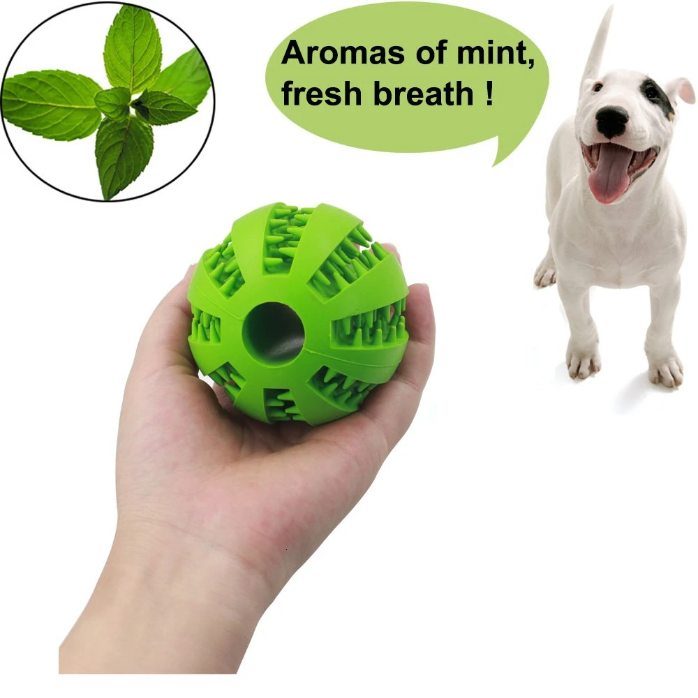 Pet интерактивные игрушки для собак зубная щетка еда чистый шар собака жевательная игрушка для игрушки для домашних животных маленького размера Французский бульдог жевательная игрушка эластичный шар