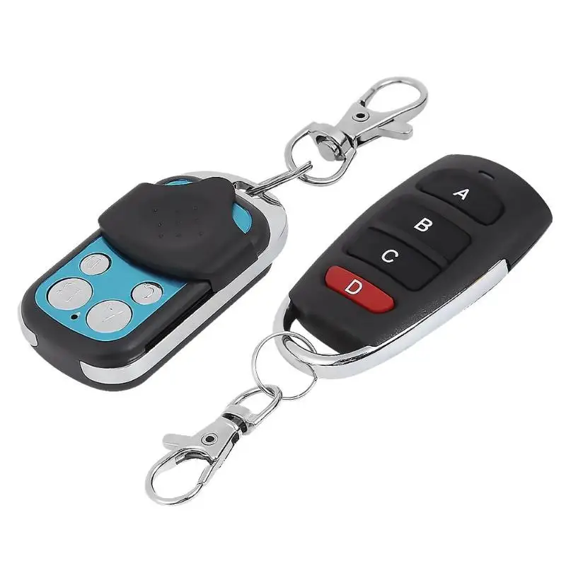 

4 Channel Copy Remote Control Wireless 315 Mhz 433.92 MHz Duplicator Key Fob for Garage Door Electric Gate Device For Controller