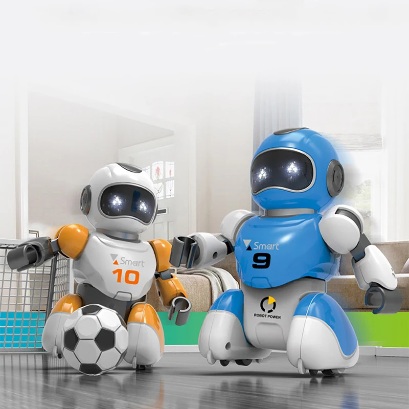 

RC Soccer Robot Electric Dancing football Simulation Robots Programable Educational Intelligent remote control Robotic Kids Toys