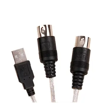 

Professional High Speed USB MIDI Cable Converter Music Keyboard Adapter Cord