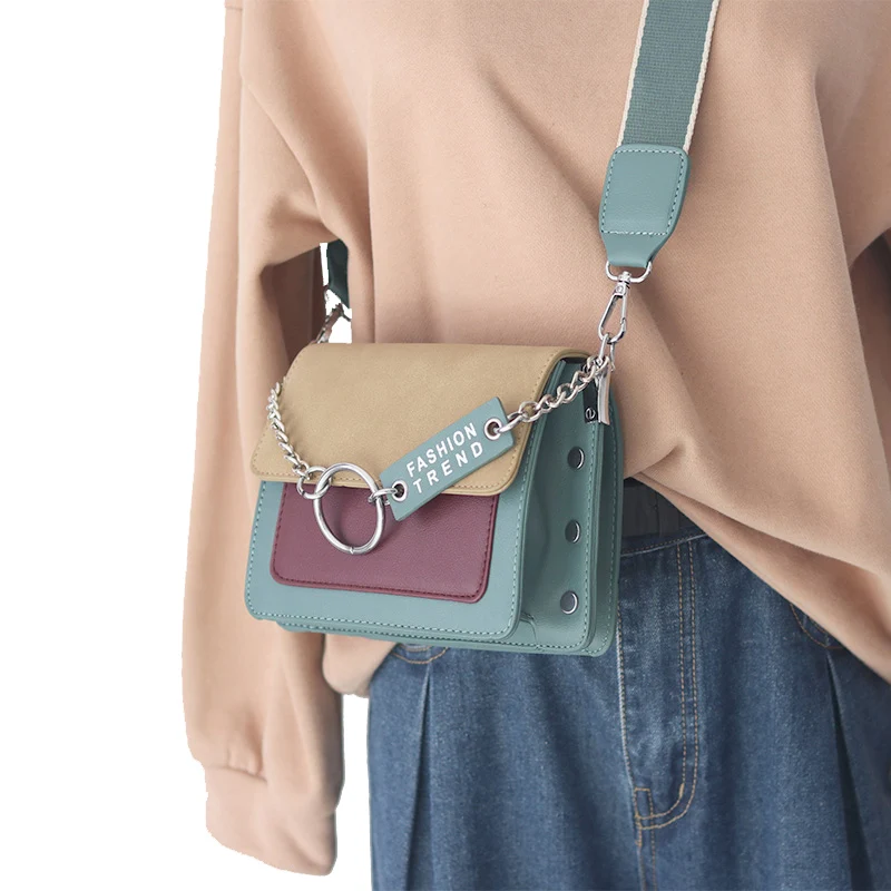 

2020 Fashion Leather Women Shoulder Bag High Quality Female Crossbody Bags New Simple Ladies Girls Shoulder Messenger Bags