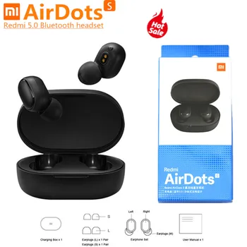 

2020 xiaomi airdots 2 tws Redmi Airdots sTWS Wireless earphone Voice control Bluetooth 5.0 Noise reduction Tap Controlpk i12 A6s