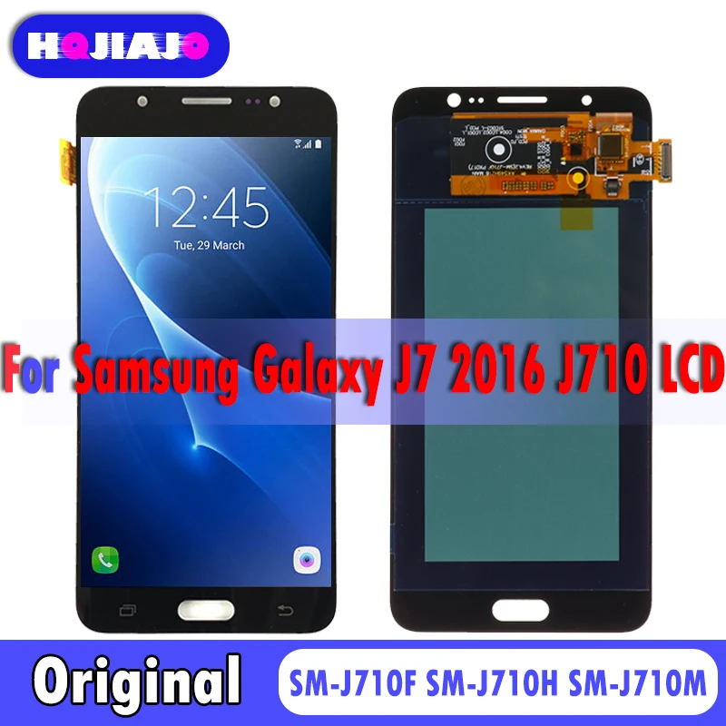 5 &quotОригинальный ЖК-дисплей для Samsung Galaxy J7 2016 J710 сенсорный экран дигитайзер в