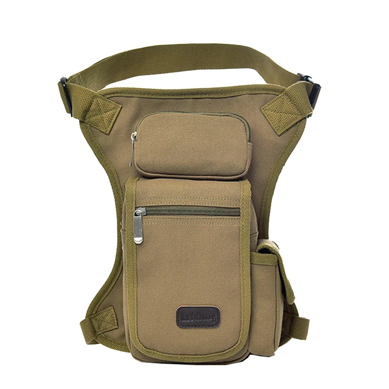 Мужские холщовые поясные сумки прямая сумка Военная Тактическая мотоциклетная