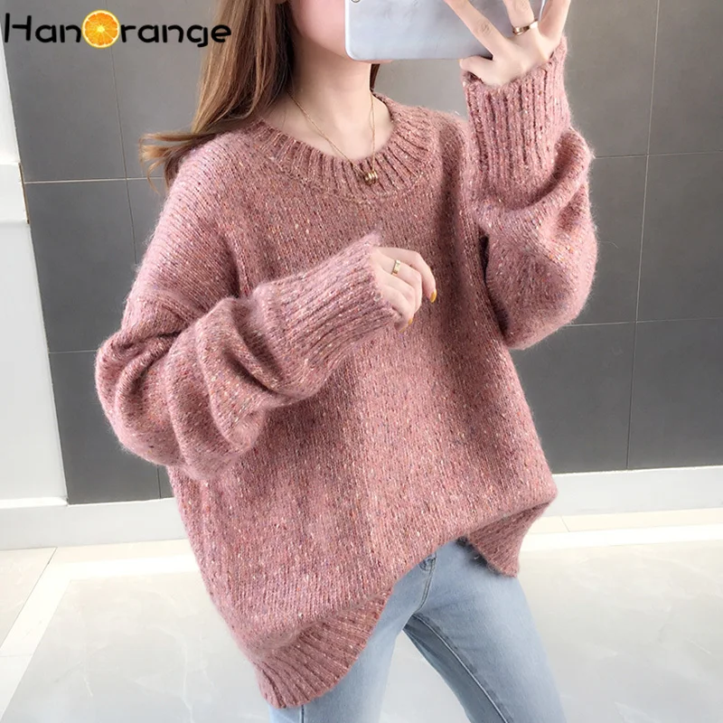 

Cocoon Pullover Women 2020 Spring Knit Autumn All-match Sweater