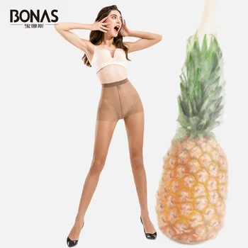 

Women Stockings Plus Size Pineapple Pantyhose Stretch Tights Compression Seamless Ultra Thin Slim Anti-hook Transparent Stocking