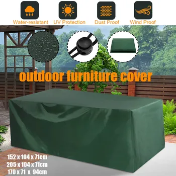 

Green Furniture Cover Waterproof Polyethylene Chair Sofa Cover Furniture Dustproof Cover for Garden Living Room Outdoor Indoor