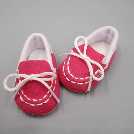 Куклы обувь для новорожденных 43 см куклы аксессуары модные белые детские кроссовки - Цвет: ZF--065--4