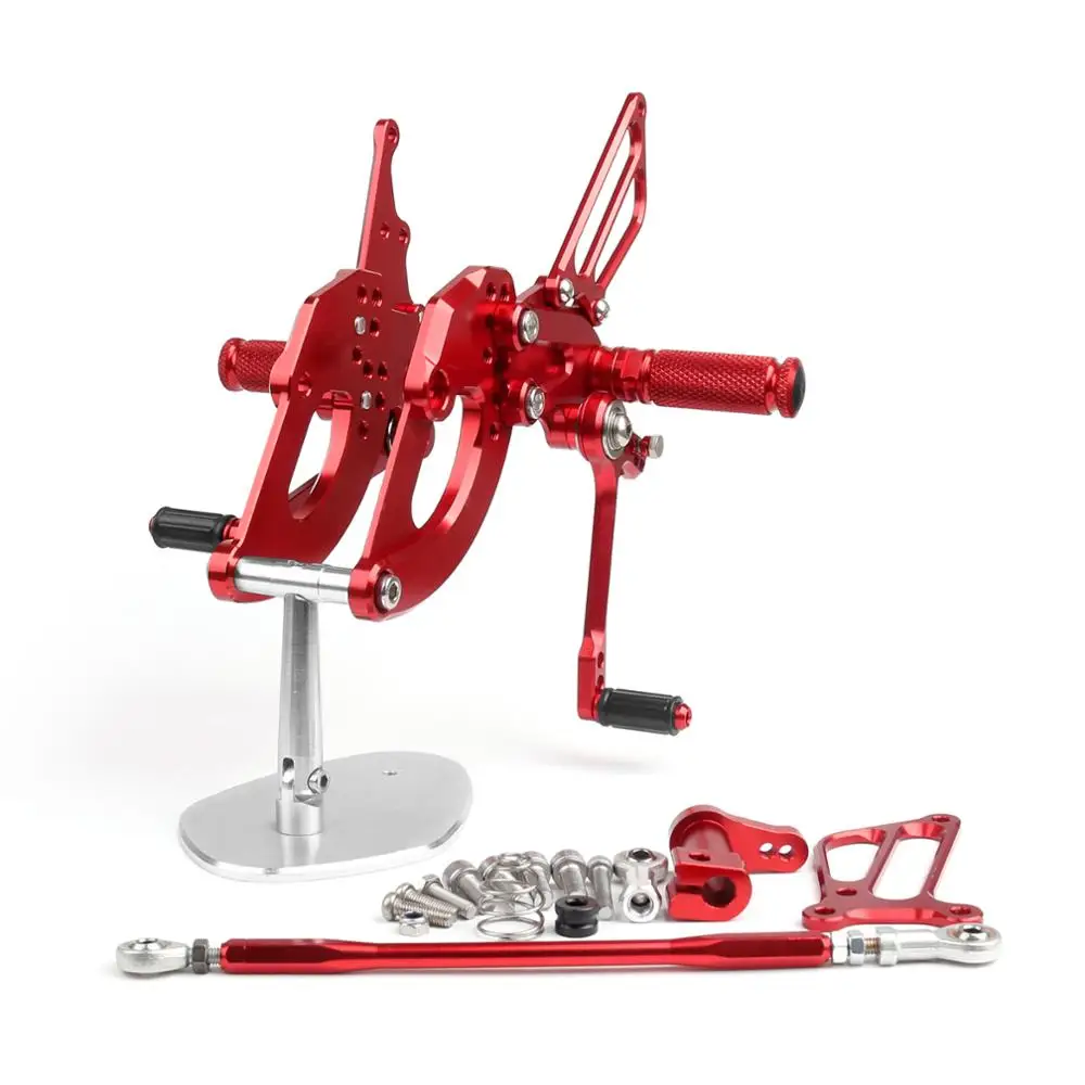 Areyourshop для Honda CBR250RR CBR 250 RR Rearset задний Набор подножки регулируемые покрышки для мотоциклов