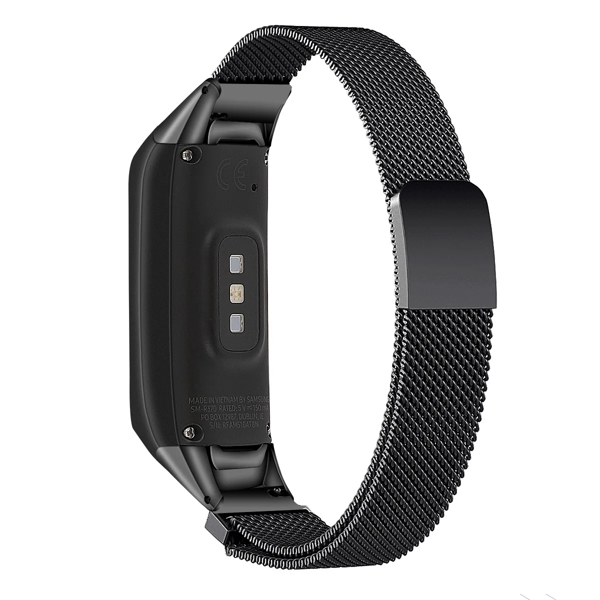 Ремешок для часов для samsung Galaxy Fit SM-R370, умный Браслет, металлический браслет из нержавеющей стали, ремешок для Galaxy Fit SM-R370, ремешок для часов