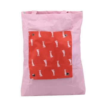 

1pc Cute Print Reusable Shopping Bag Women Tote Bags Eco Bag Shopper Shoulder Bags Beach Travel Tote Handbag