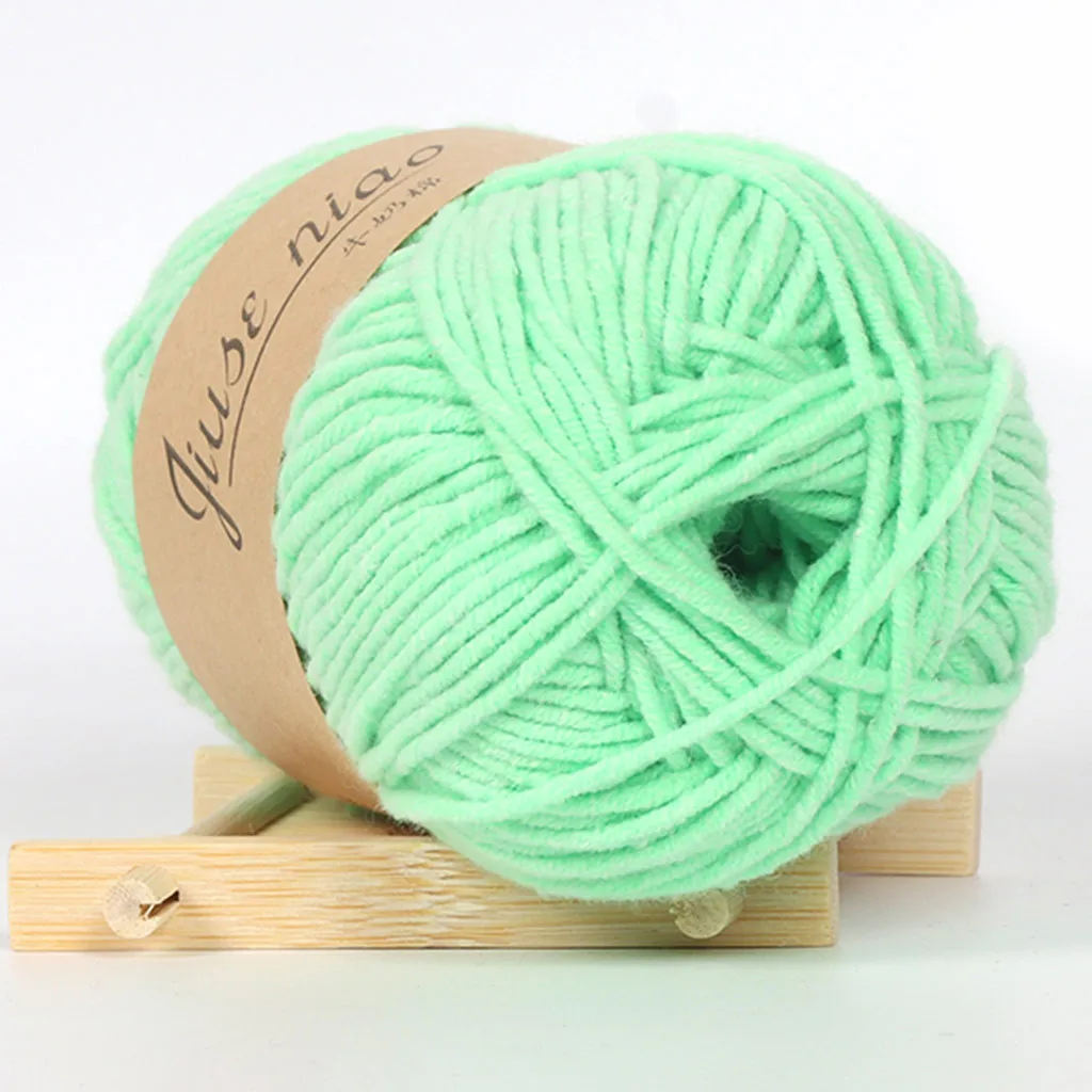 Cotton Wool 5 Strands Of Milk Cotton Diy Wool Hat Scarf Line Children's Line Threads For Knitting Yarn For Knitting