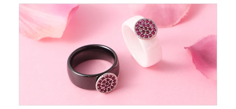 Русские Модные женские кольца, вечерние кольца для девушек, подарок на свадьбу, сделанные с керамическим AAA цирконием, кольцо из стерлингового серебра S925 пробы, рождественский подарок