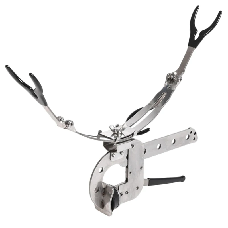 

Heavy Duty Fishing Pole Rod Holder Adjustable Folding Support Stand Bracket With Stainless Steel Universal Clamp-On Boat Deck Mo