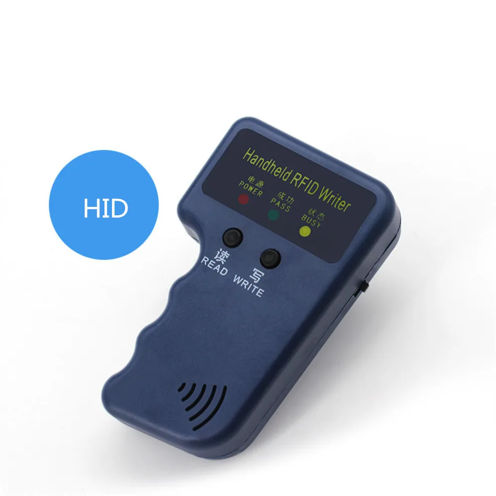 125 кГц EM4100 RFID H/ID копировальный аппарат писатель Дубликатор Программист ридер+ T5577 EM4305 перезаписываемые ID Брелоки метки карты 5200 ручной - Цвет: HID