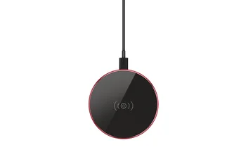 

Round Aluminum Alloy 10W Fast Intelligent Wireless Charger Suitable for All Kinds of Fast Charging Mobile Phones IY247