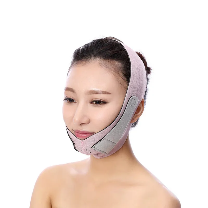 Face Slim V-Line Lift Up Cheek Chin Neck Slimming Belt Strap Beauty Delicate Facial Thin Mask Bandage european vintage 3d embossed personalized a5 notebook delicate horizontal line inner leathernotebooks and journals