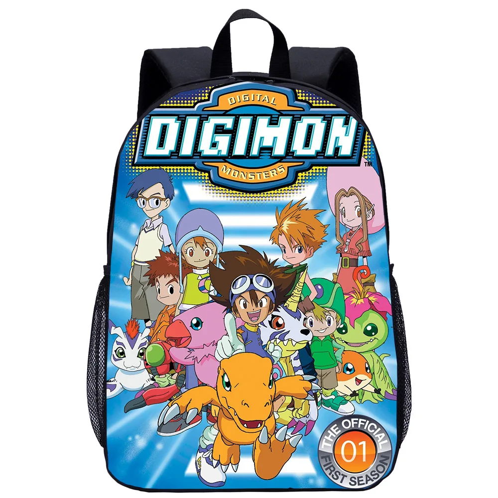 Digimon School Student Backpack Cartoon Laptop Book Bag for Boy and Girl  Bagpack School Back to School Best Gift|School Bags| - AliExpress