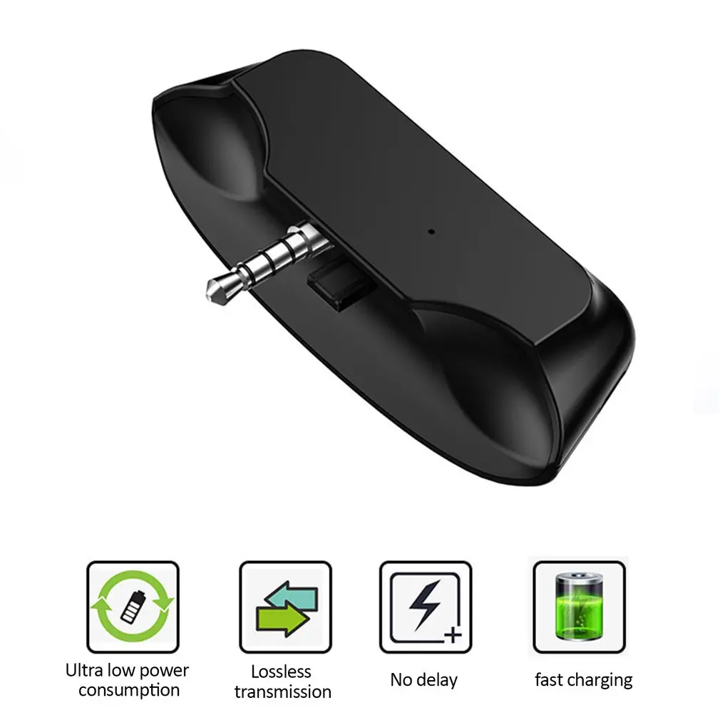 PS4 контроллер беспроводной Bluetooth V5.0 аудио адаптер наушники гарнитура ресивер 15 м