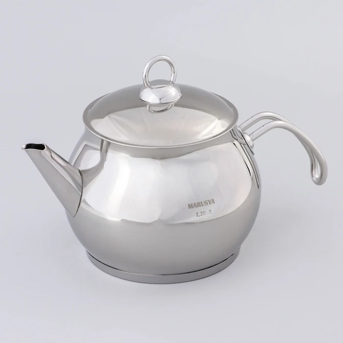 Чайник 2 л Сфера фиксированная ручка пятислойное капсульное дно | Дом и сад