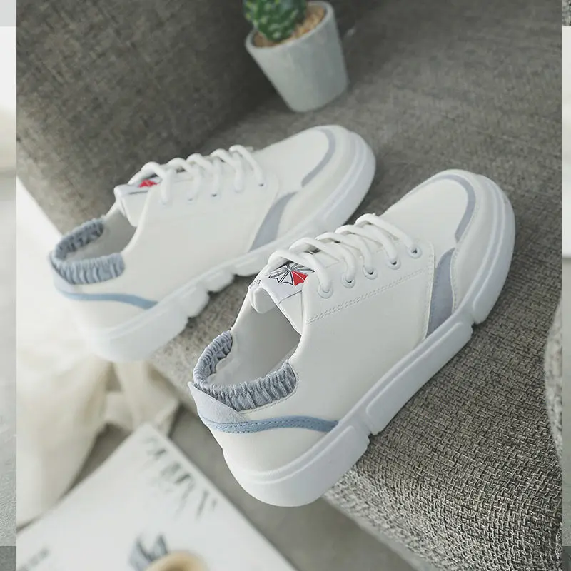 

Yin Yo 2019 Autumn New Style Shoe Student Korean-style Harajuku-Style White Shoes Sneakers Casual Running Shoes