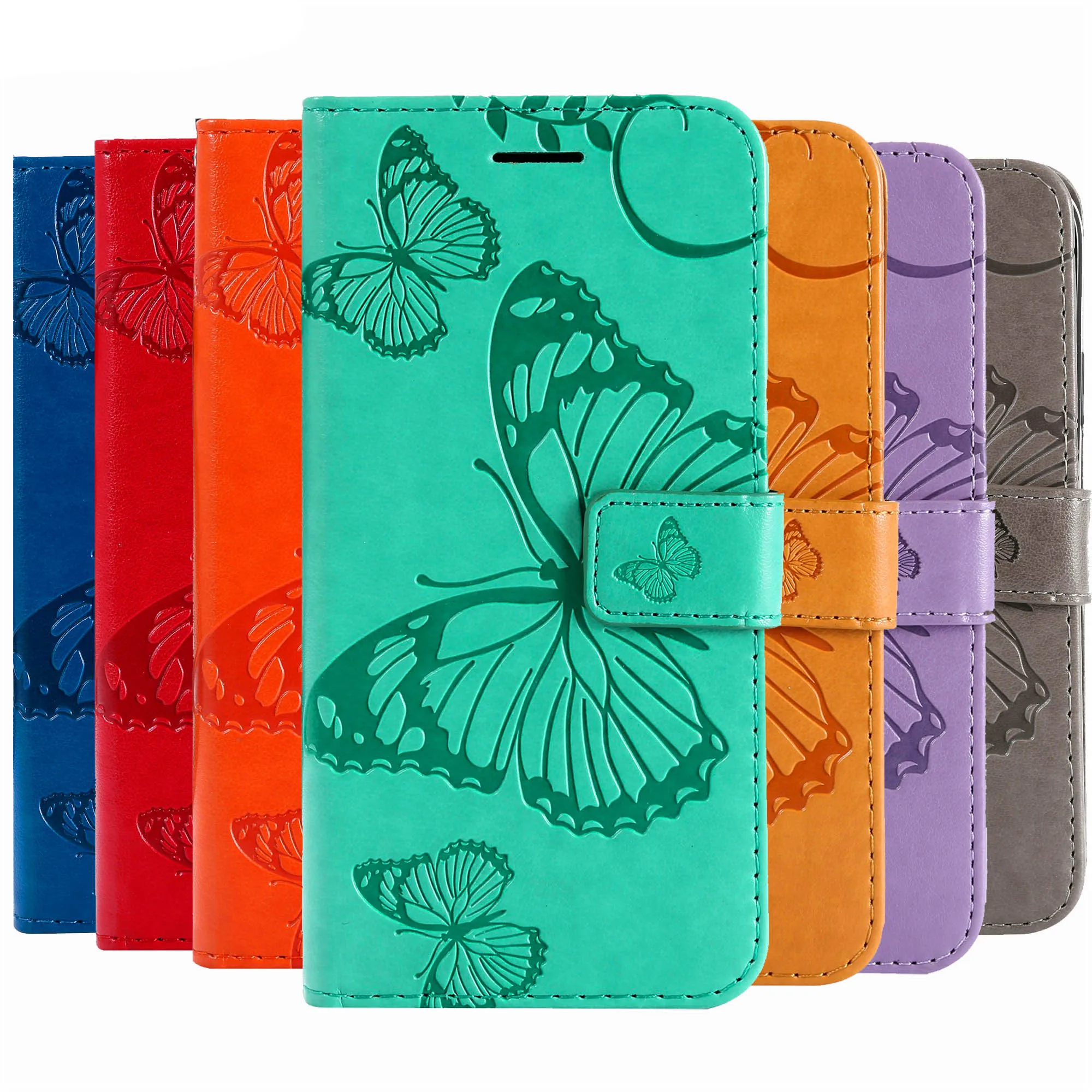 Luxury PU Leather Wallet Phone Cover For Huawei P20 Pro P30 Lite P10 P Smart 2019 P8 P9 2017 Mate 10 20 Flip Case Bags | Мобильные