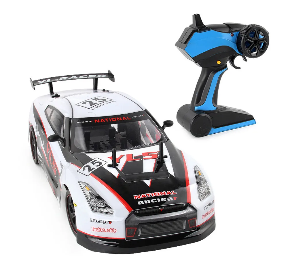 Белый 2.4GRC автомобиль высокоскоростные гоночные RC автомобили 1:10 пульт дистанционного управления лучший подарок для детская машинка на ру пульт дистанционного управления автомобиль 1:10 bestuurbare авто - Цвет: Белый