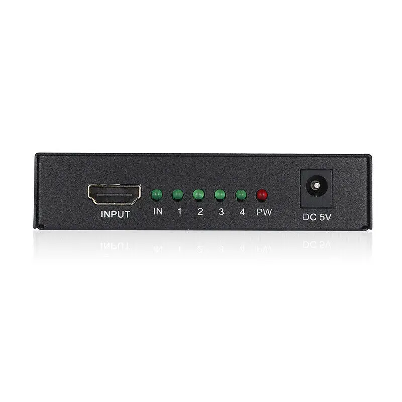 Hdmi 4-портовый переключатель автоматический переключатель сплиттер селектор концентратор коробка кабель HDTV 1080P 1 в 4 из
