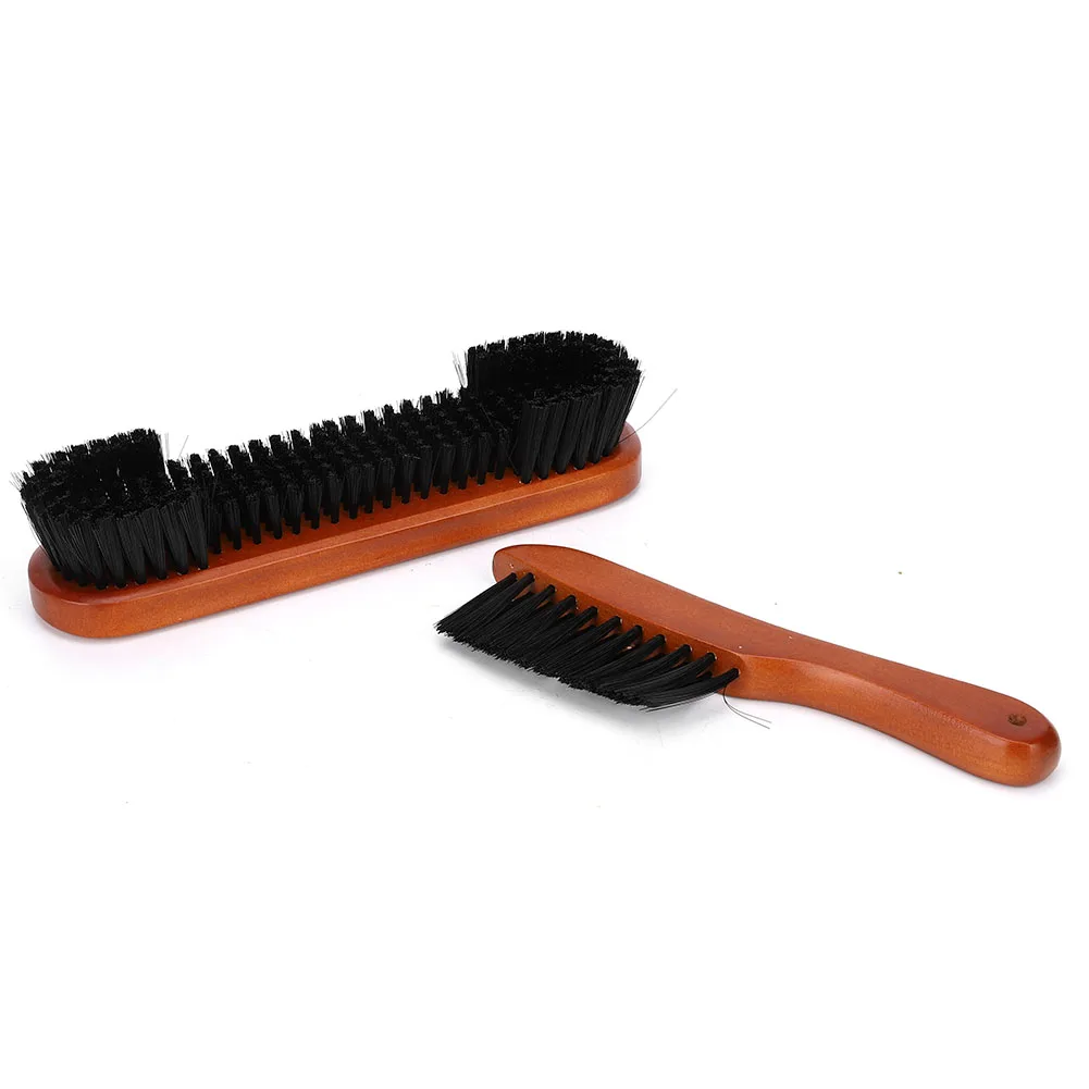 Billiard Cleaning Supplies Billiard Brush Set 2PCS/Lot Billiard Brush Set Billiard Accessories Pool Table Corner Brush and Rail Set Table Cleaning Kit