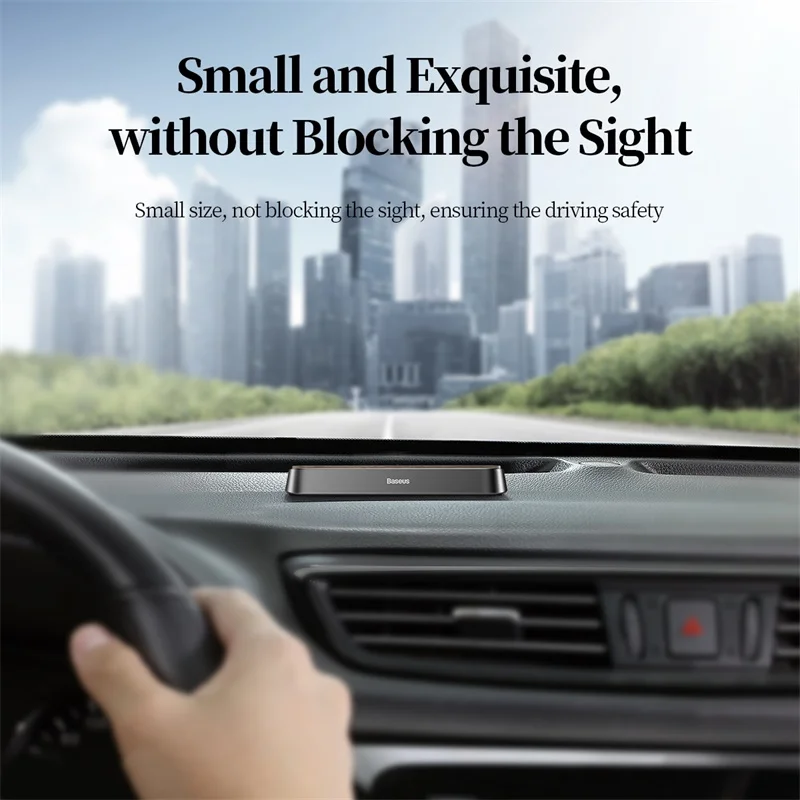 Автомобильная карточка для временной парковки Baseus деревянная с номером телефона