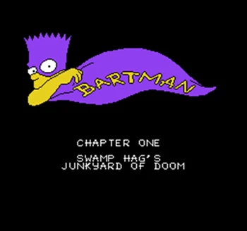 

Bartman 60 Pins English Version Game Cartridge for 8 Bit 60pin Game Console