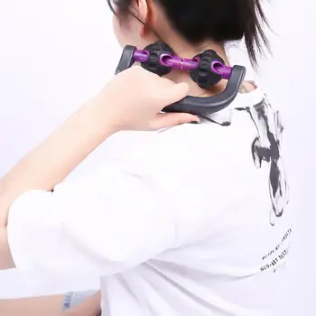 

Portable Massage Stick Muscle Massage Stick Gear Roller Fitness PVC 3 Color Trigger Point Back Simple Lose Weight
