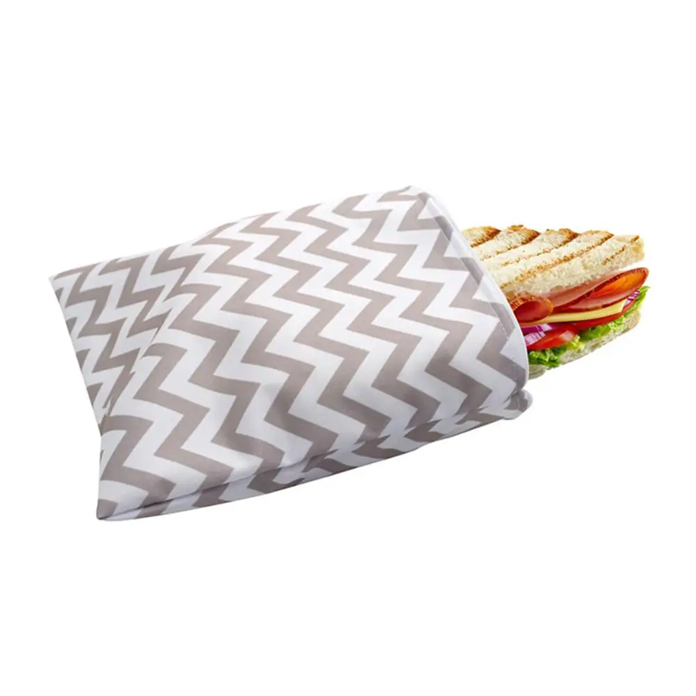 3 шт многоразовые Снэк мешок водонепроницаемый хлеб сэндвич мешок для школы кемпинга работы путешествия